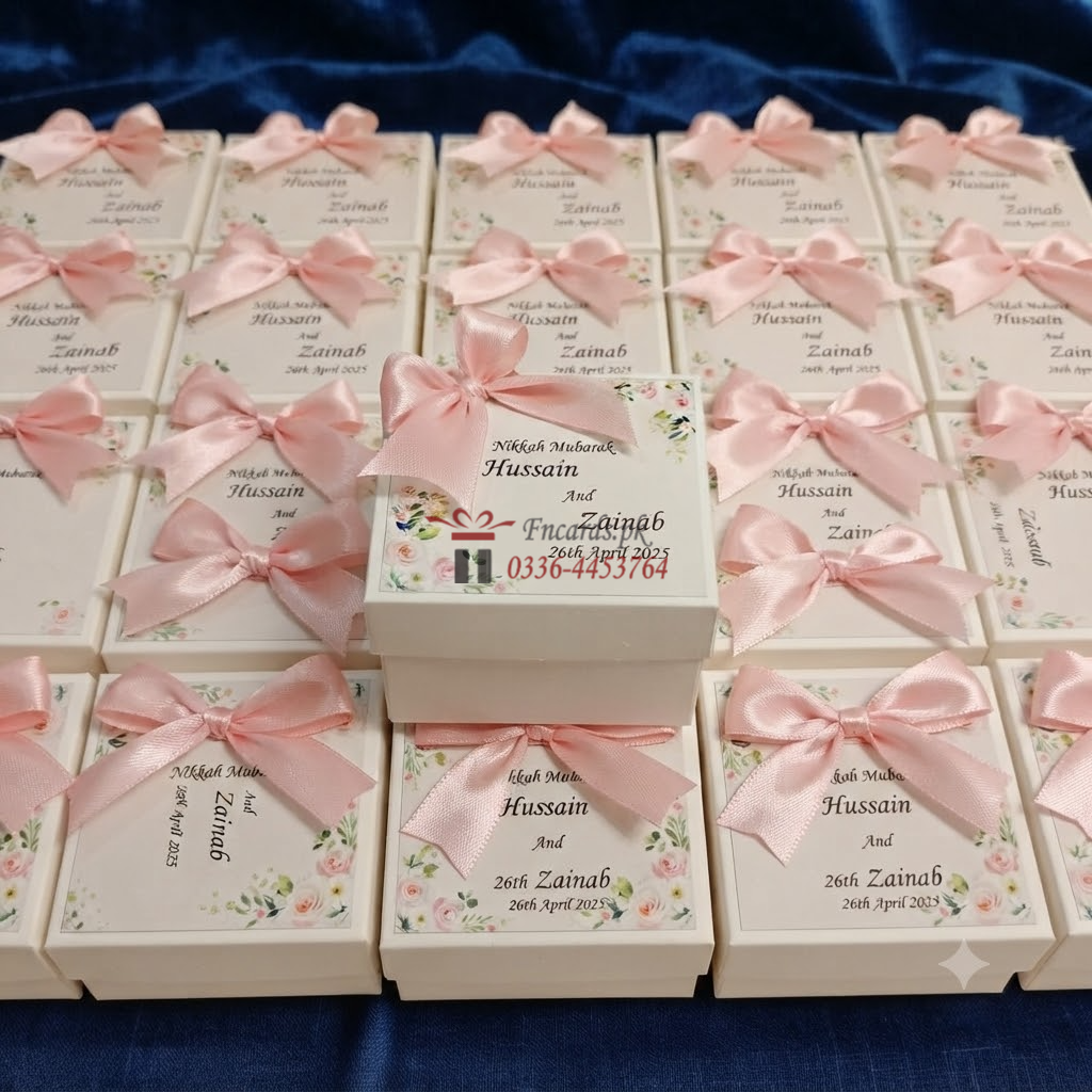 Simple Bid Boxes With Top Sticker & Tai