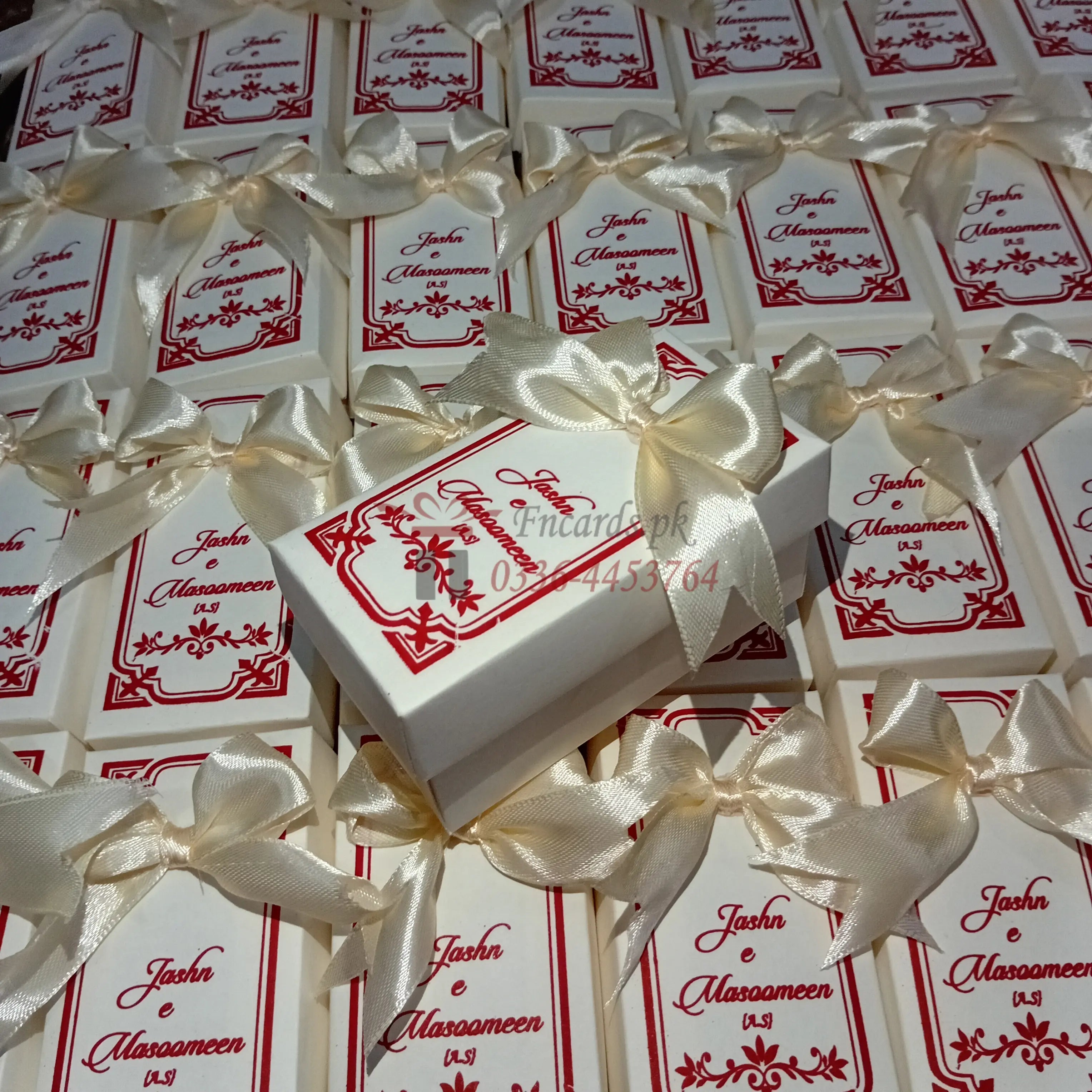 Long Bid Boxes With Mahron Printing