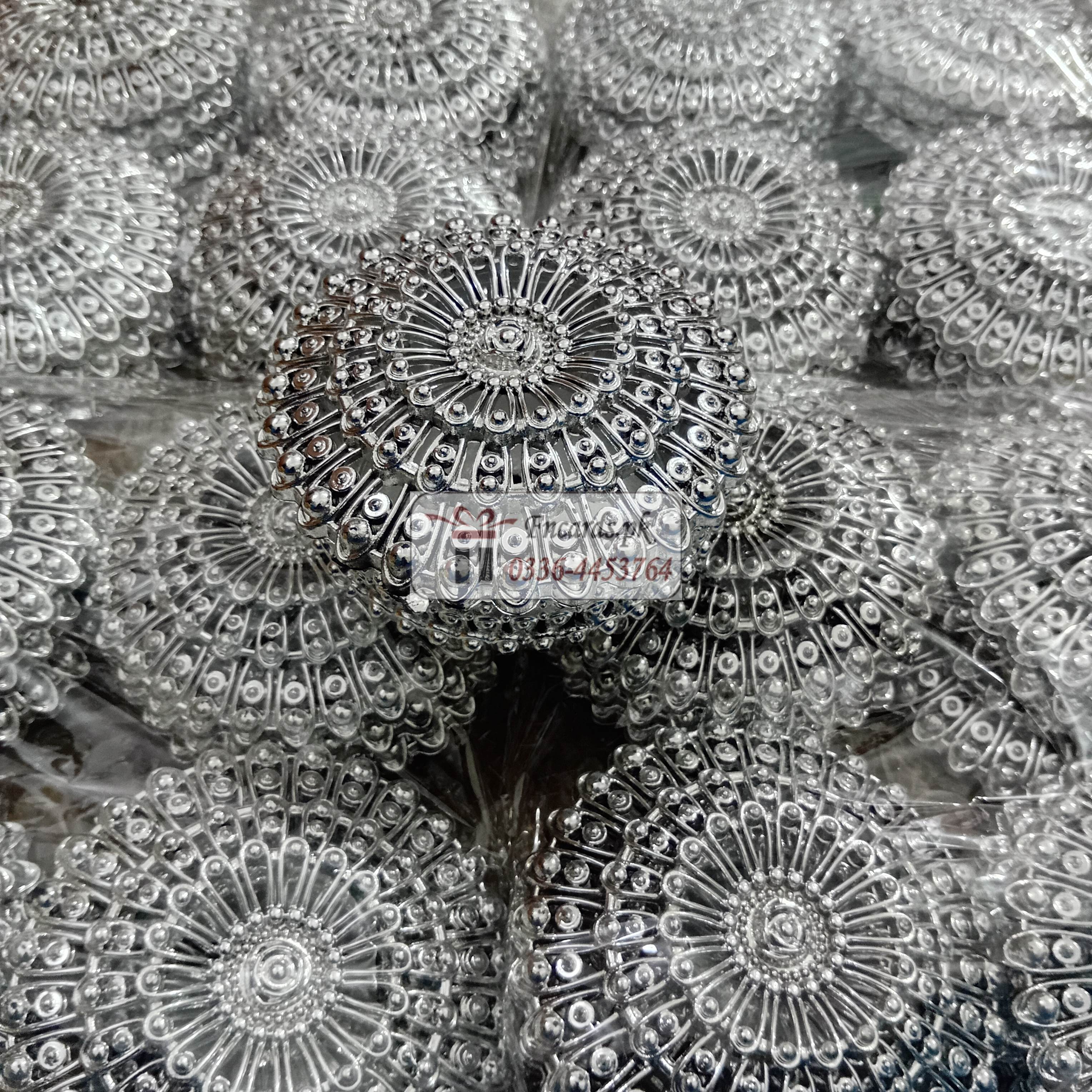 Chaina Silver Bid Boxes