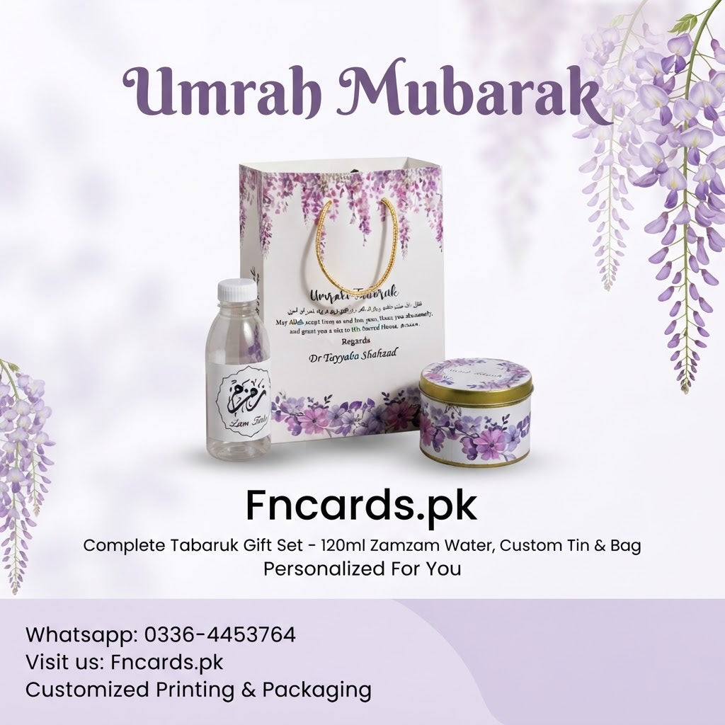 Umrah with our beautifully designed gift set