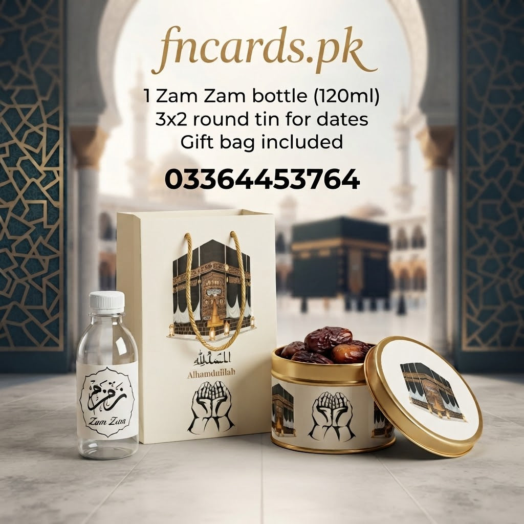 Perfect for Hajj Mubarak & Umrah Mubarak gifts
