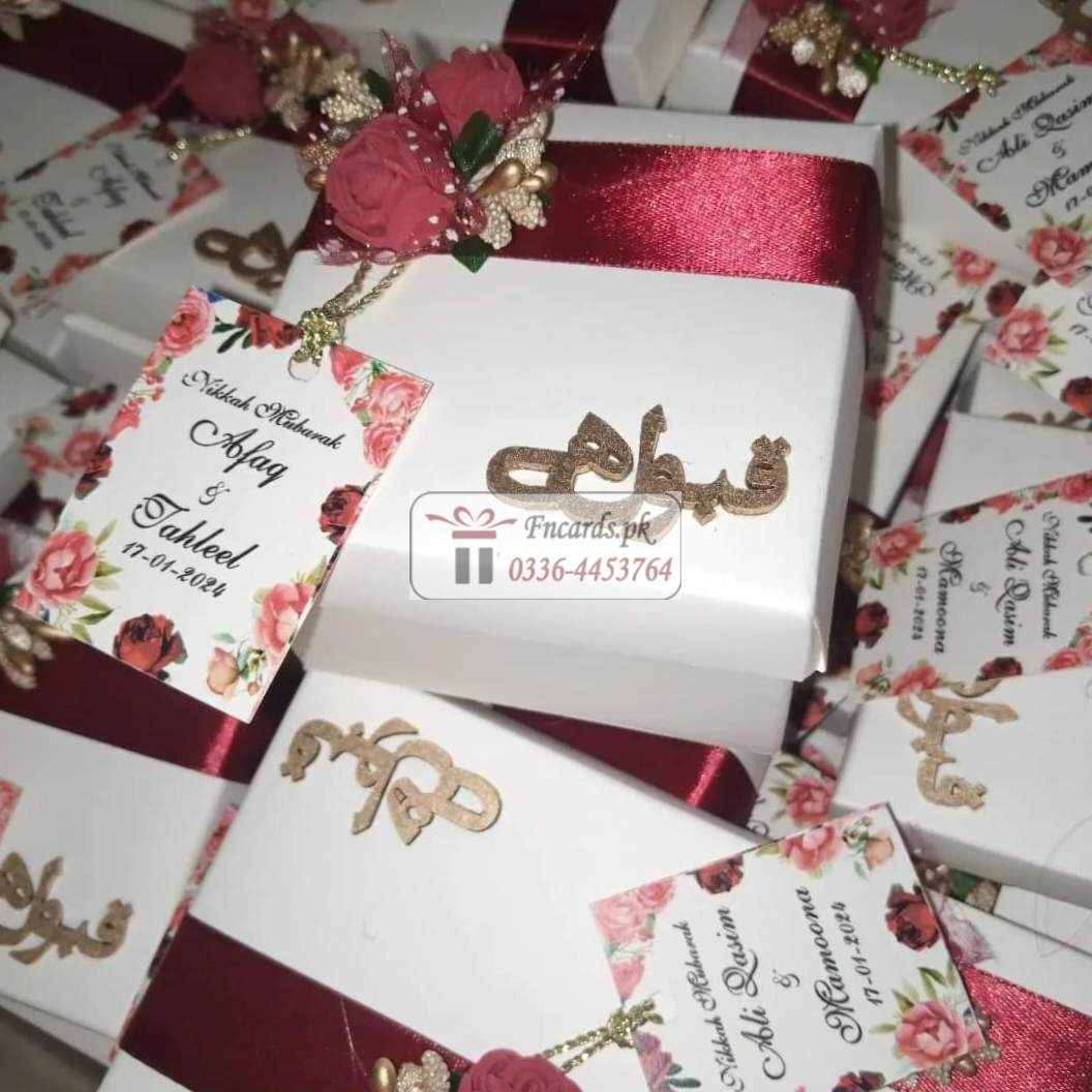 Two Flower Two Seed Bid Boxes With Qabool Hai