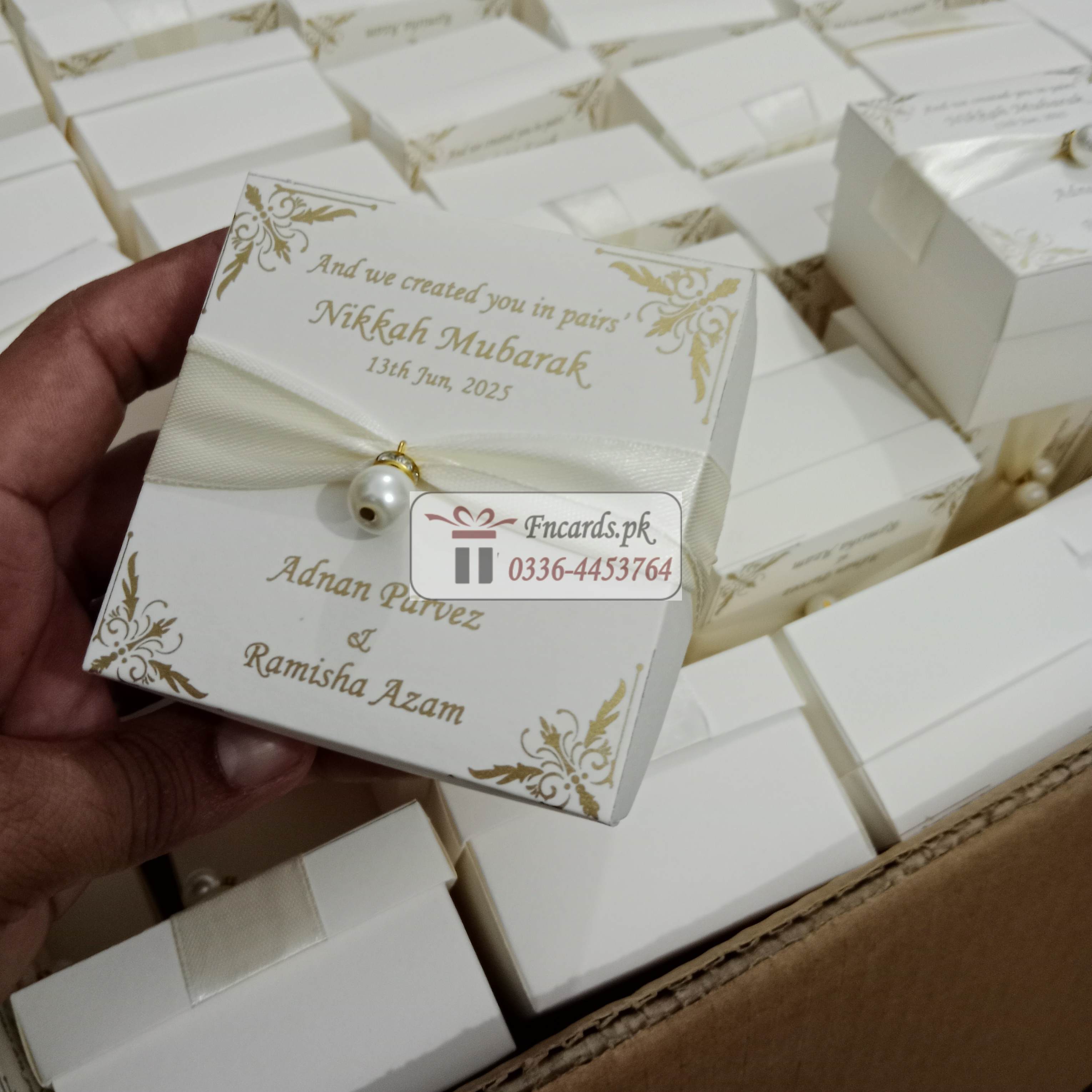 Offwhite Motti Bid Boxes