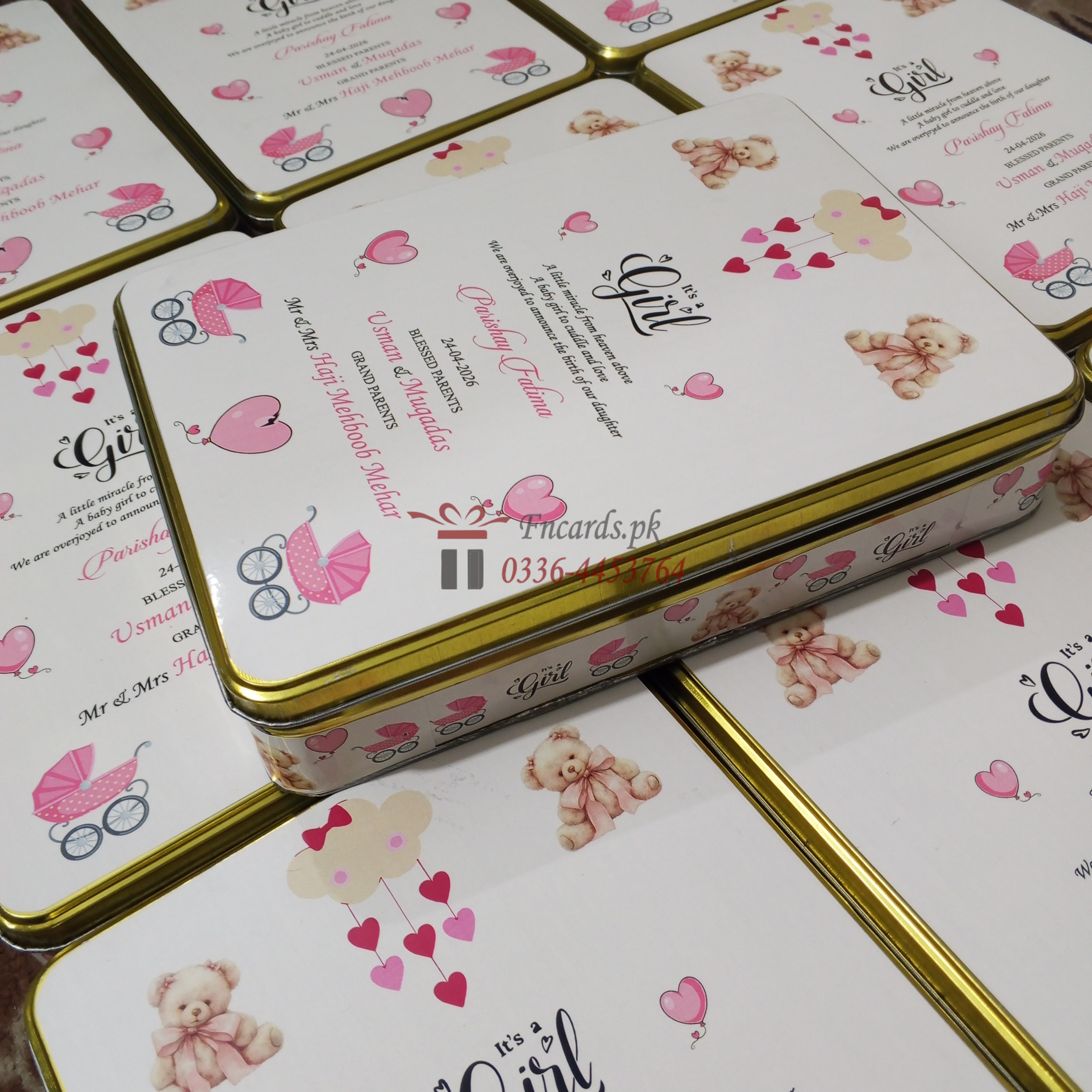 1 Kg Sweet Boxes For Baby Girl