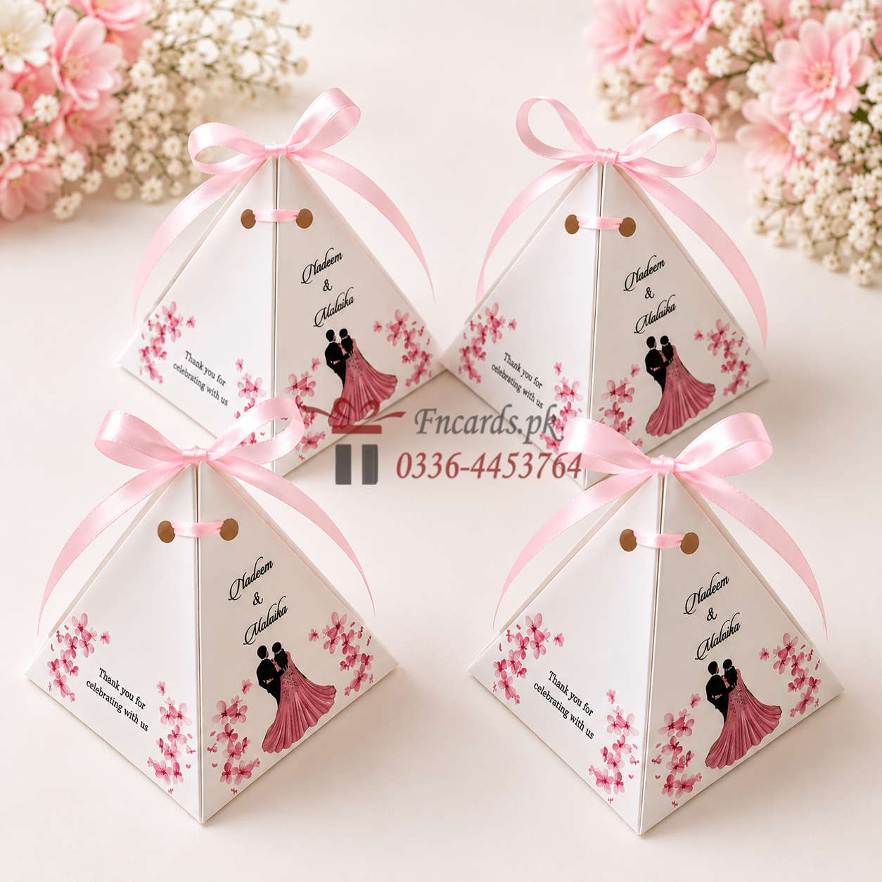 Triangle Bid Boxes With Unique Style
