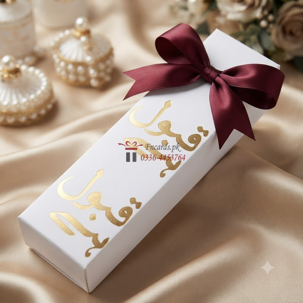 Qabool hai Bid Boxes With Bow