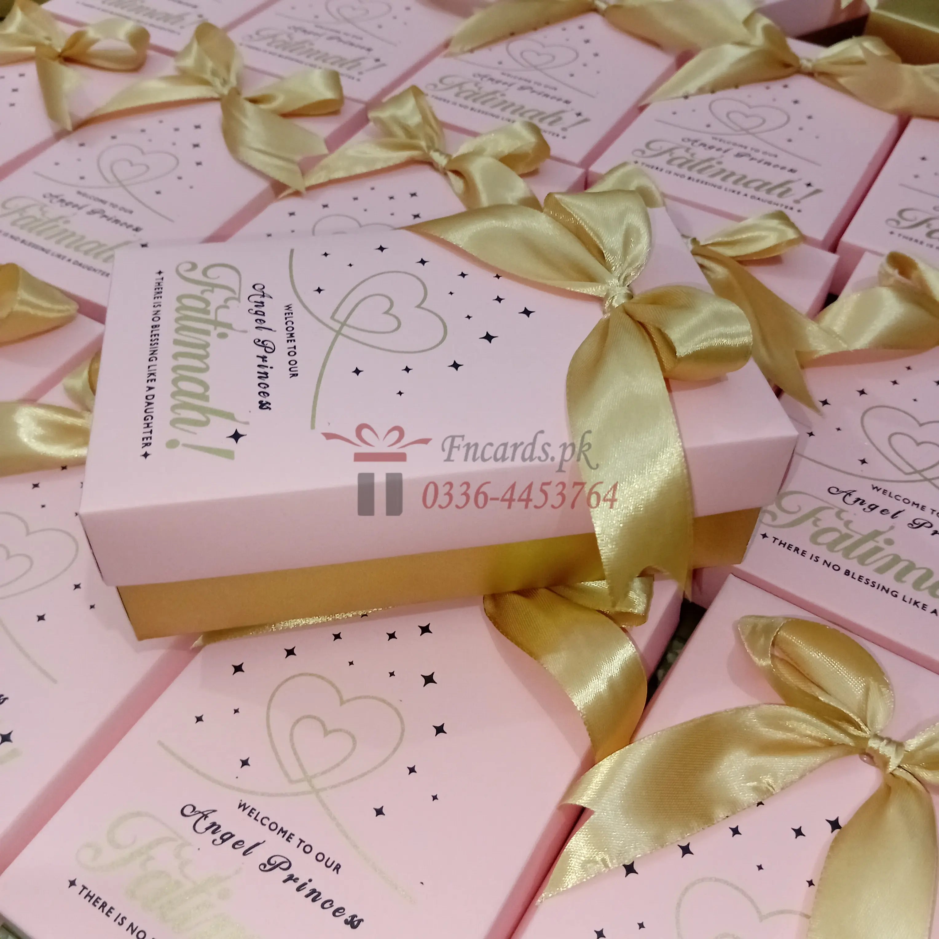 Half Kg Card Sweet Box With Bow