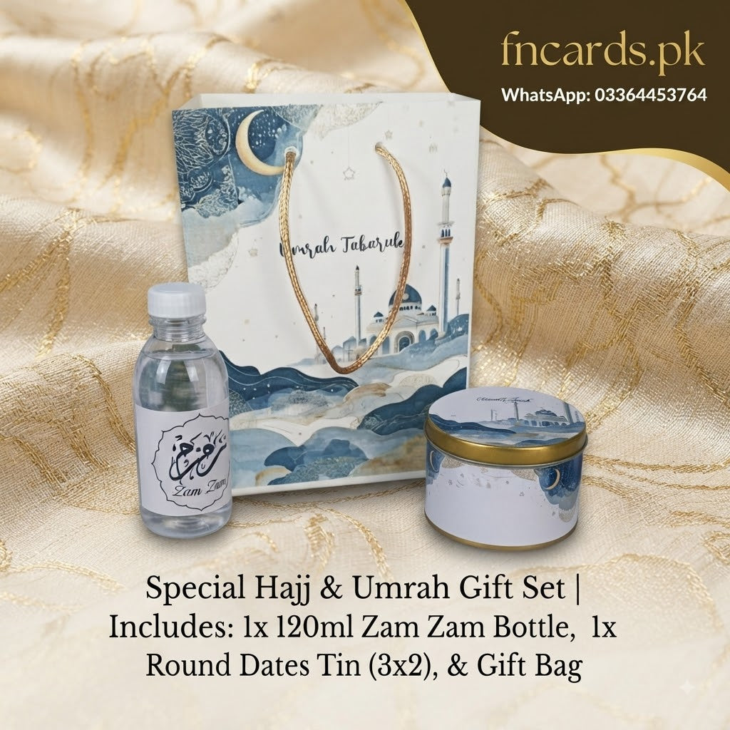 Umrah Mubarak A Beautiful Gift for a Blessed Journey.