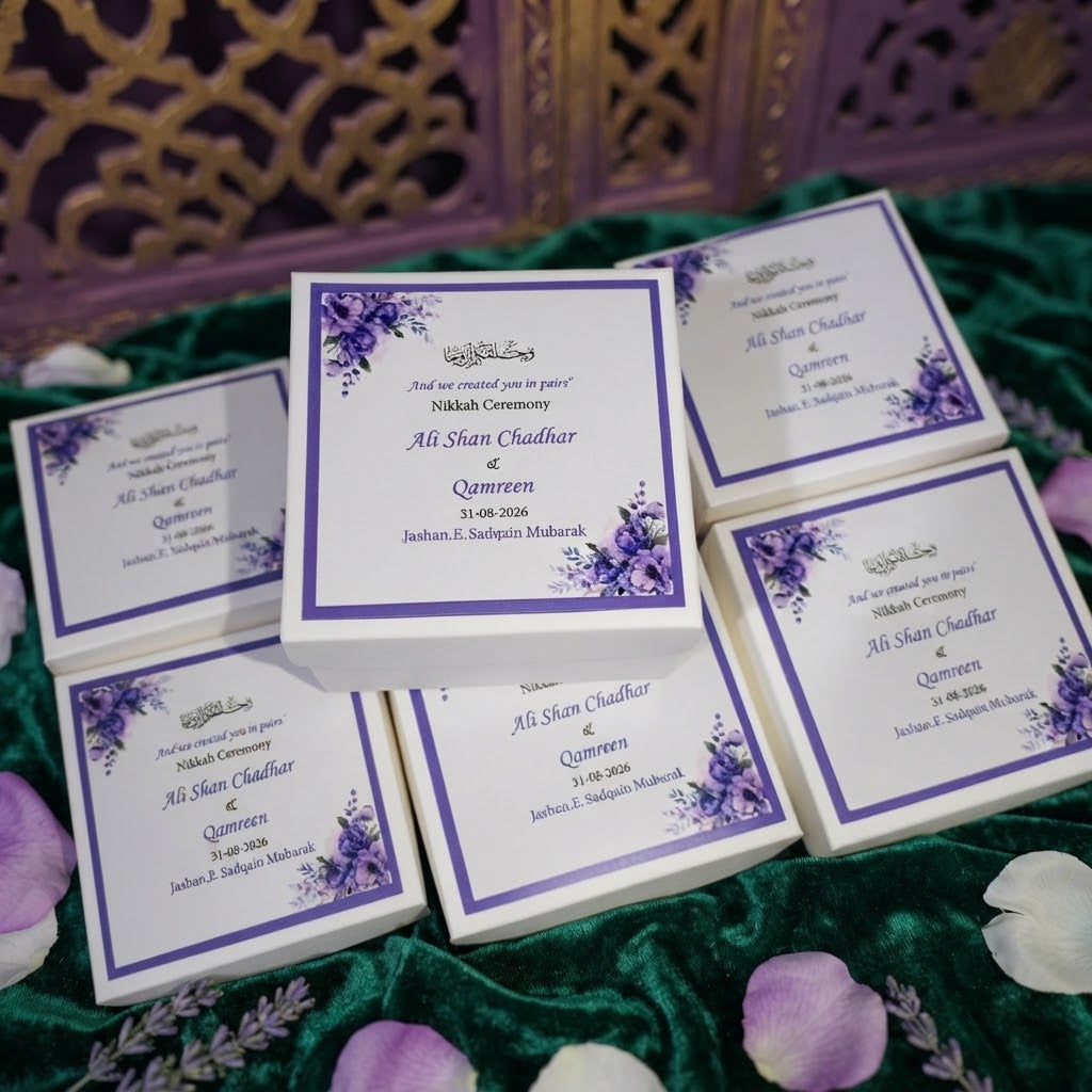Elegant designs for Nikkah, weddings, and bridal showers