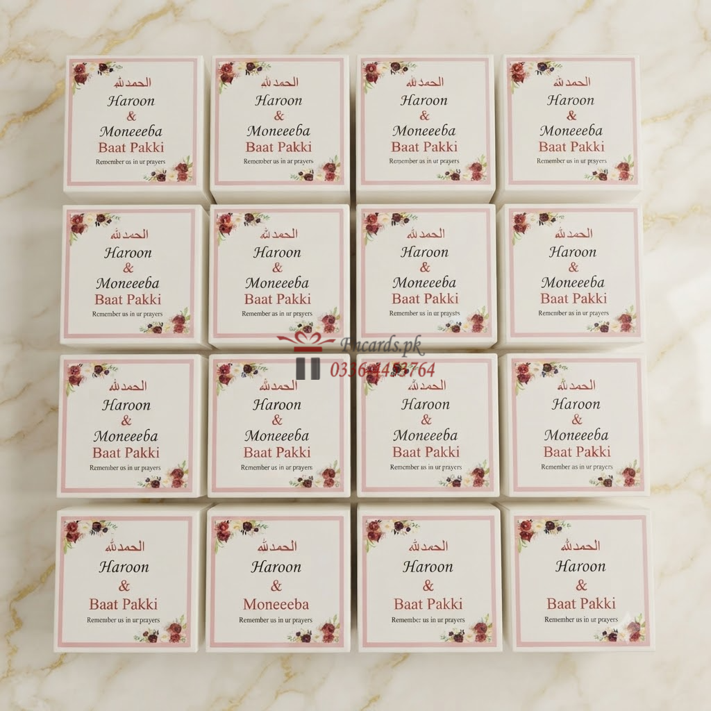 Simple Bid Boxes With Names