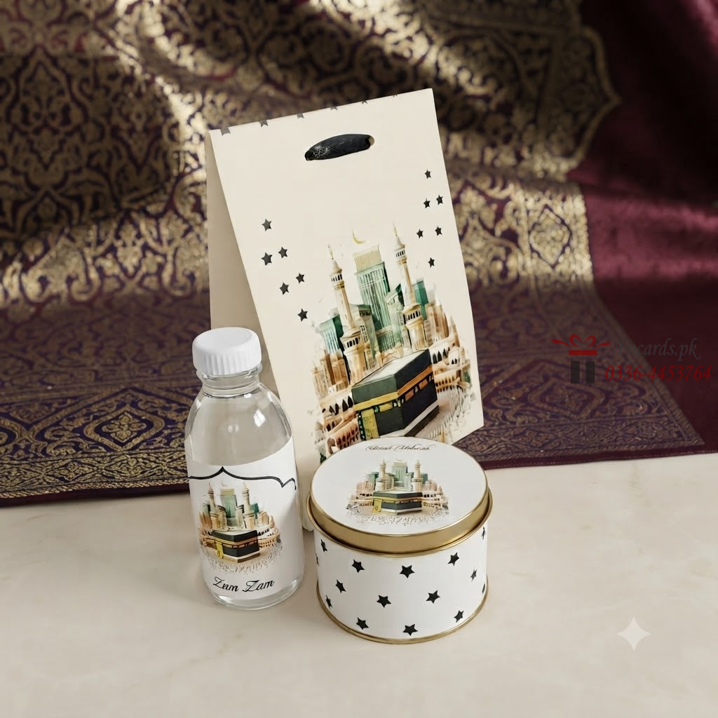 Umrah Mubarak A Beautiful Gift for a Blessed Journey.