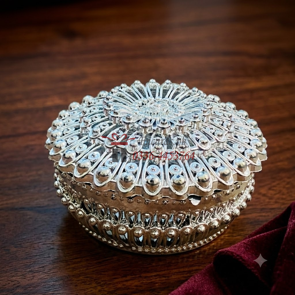 Chaina Silver Bid Boxes