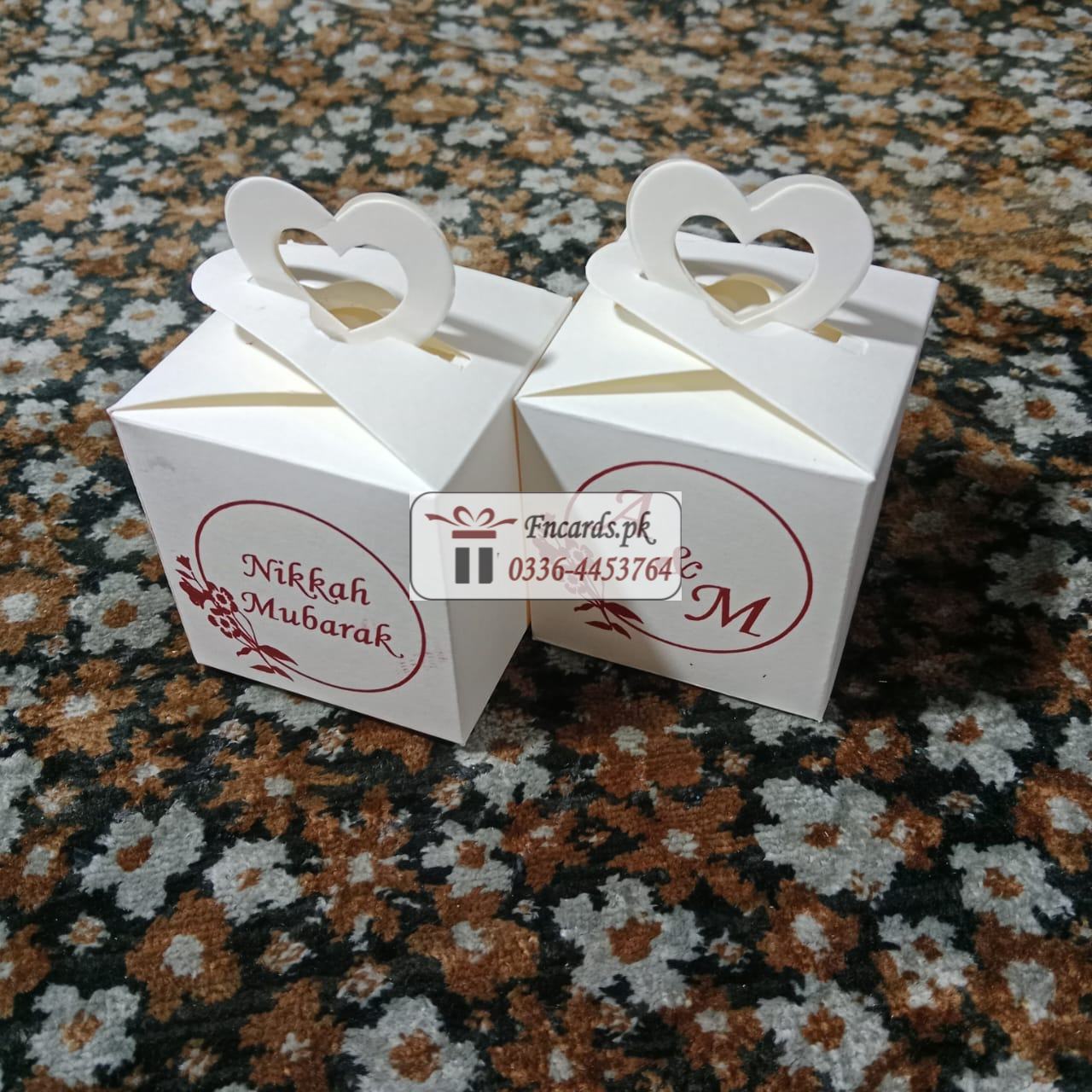 Dil Bid Boxes With Name Printing