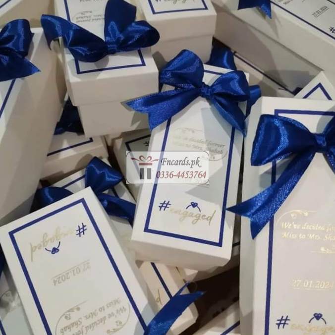 Long Bid Boxes With Two Colour Printing