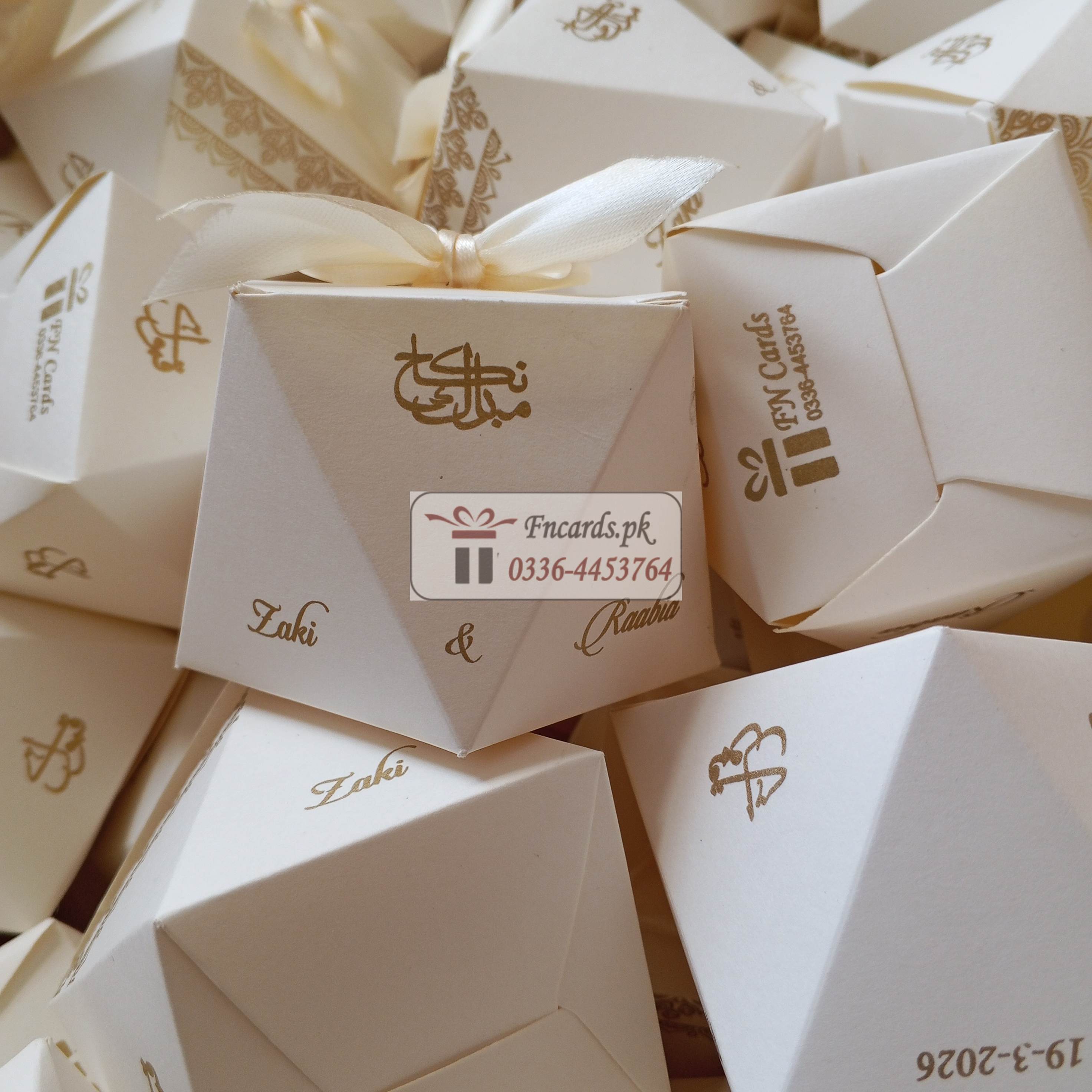 Pantagone Bid Boxes With Offwhite Tai