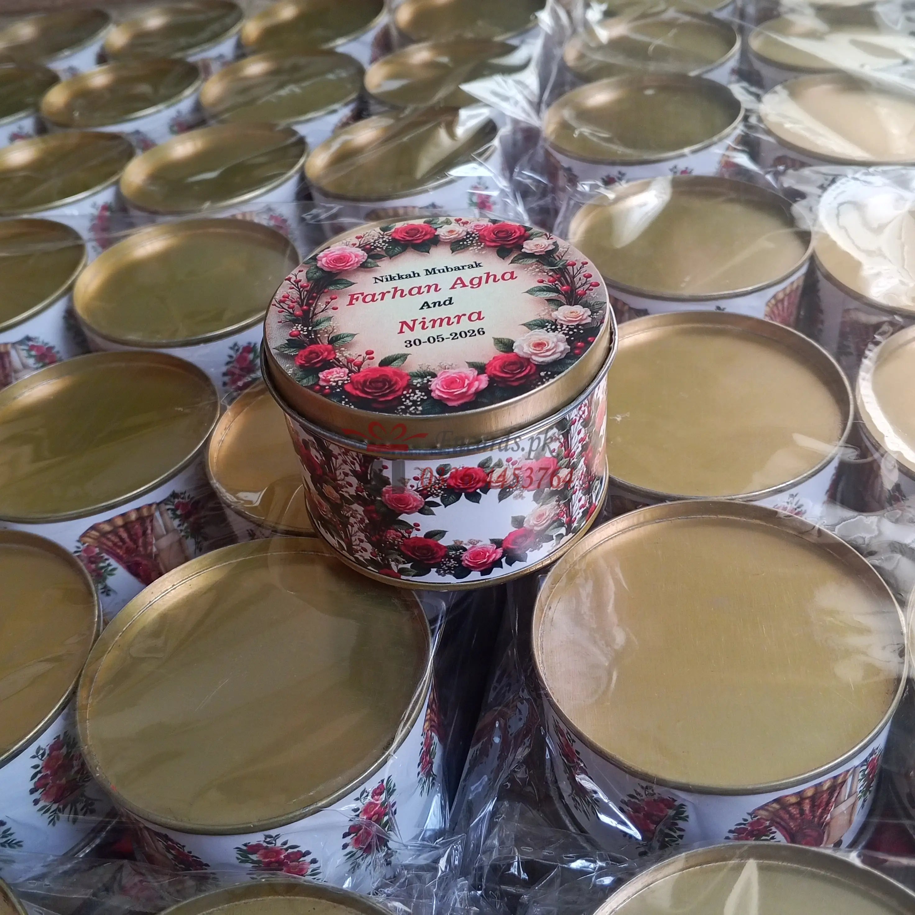 Tin Bid Boxes With Malti Colour Style