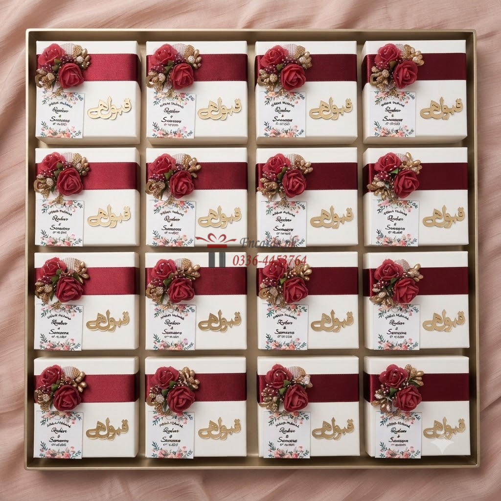 Two Flower Two Seed Bid Boxes With Qabool Hai