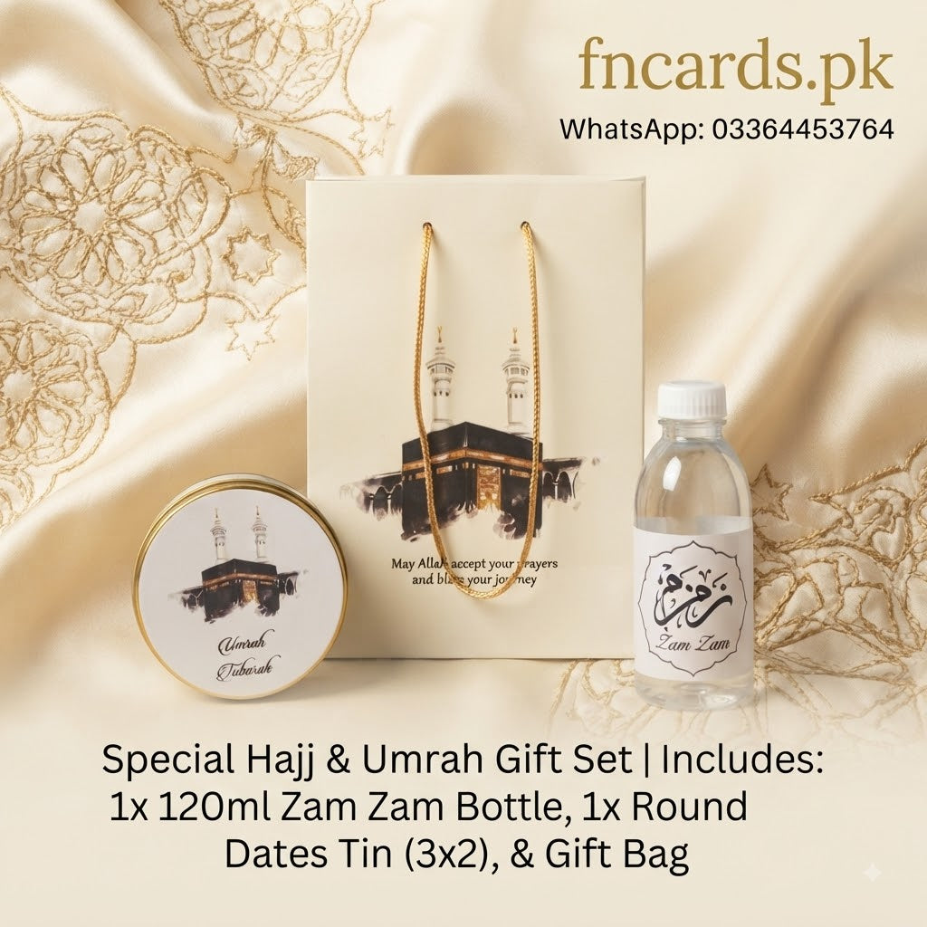 Umrah Mubarak – Gifted with Love & Duas.