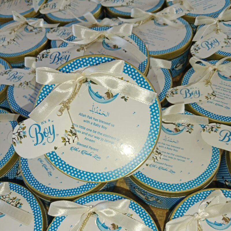 250 GramSweet Box With Tag And Tai