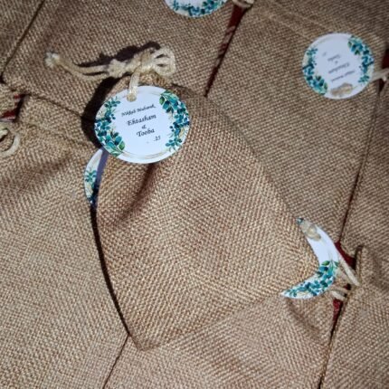 Bid Pouches With Name Tag