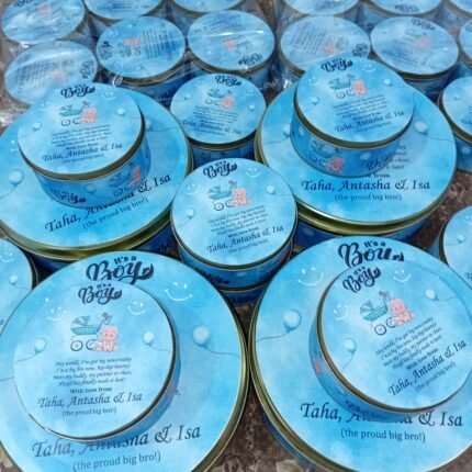 250 Gram Baby Boy Sweet Boxes