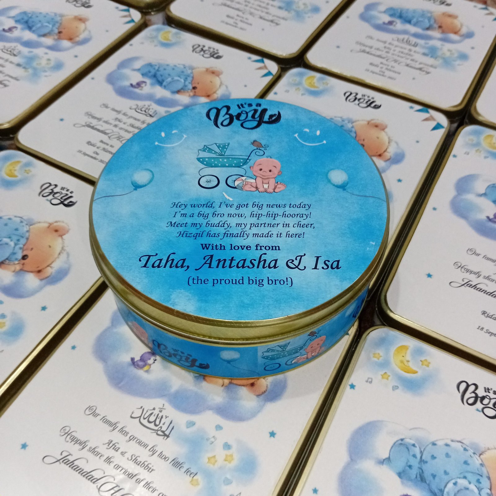 500 Gram Sweet Box For Baby Boy 500 Gram Sweet Box For Baby Boy