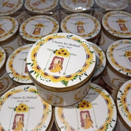 Mahndi Tin Boxes